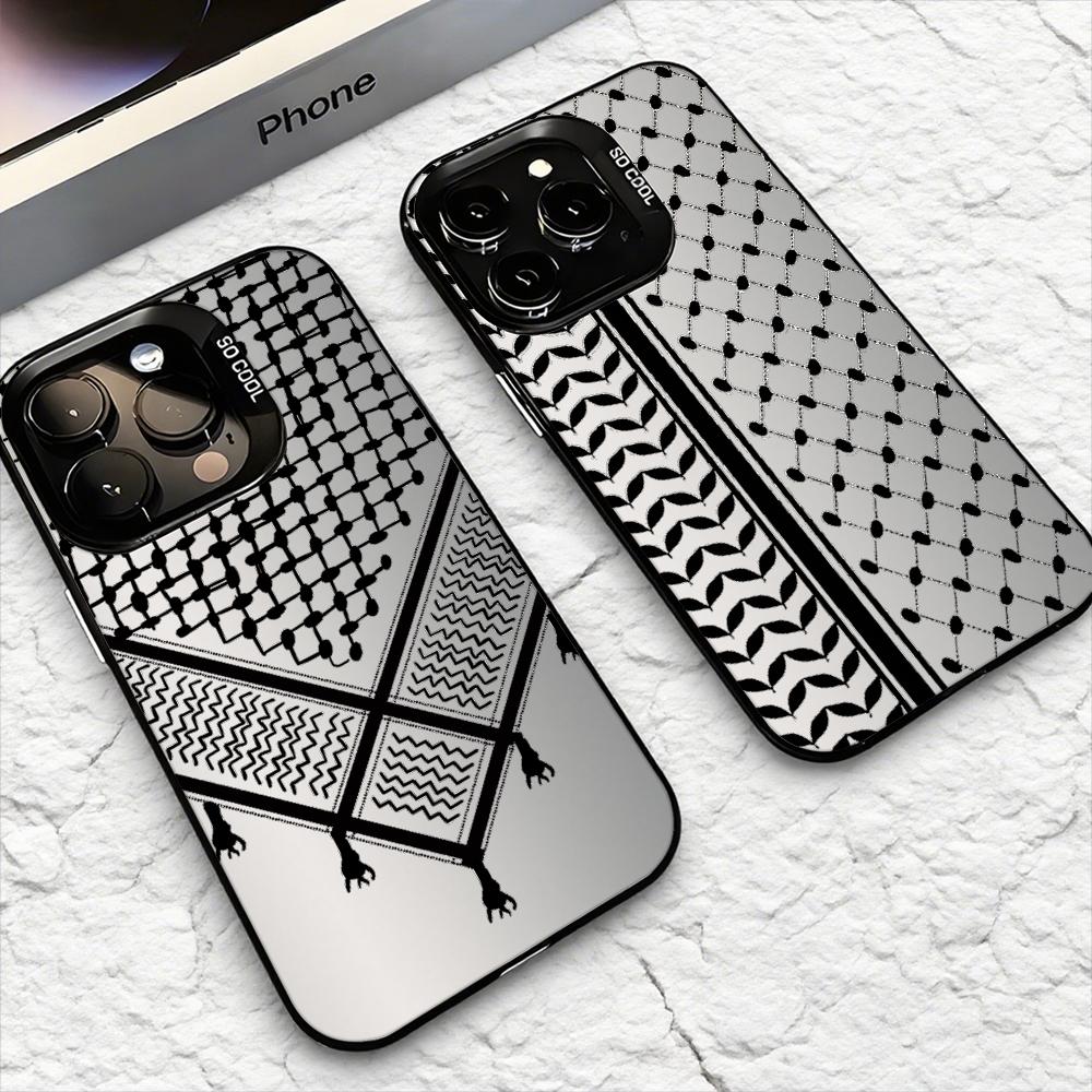 Usb Charger - เคสโทรศัพท์ลายเคฟฟียะห์ ปาเลสไตน์ สำหรับ iPhone 17 16