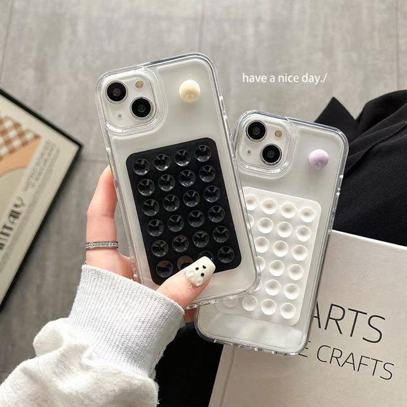 Phone Holder - แผ่นยึดโทรศัพท์มือถือแบบซิลิโคนพร้อมจุกดูดอเนกประสงค์ ที่วางติดผนังแบบสี่เหลี่ยม ป้องกันการลื่น ติดด้านเดียว ใช้กับเคสโทรศัพท์มือถือ