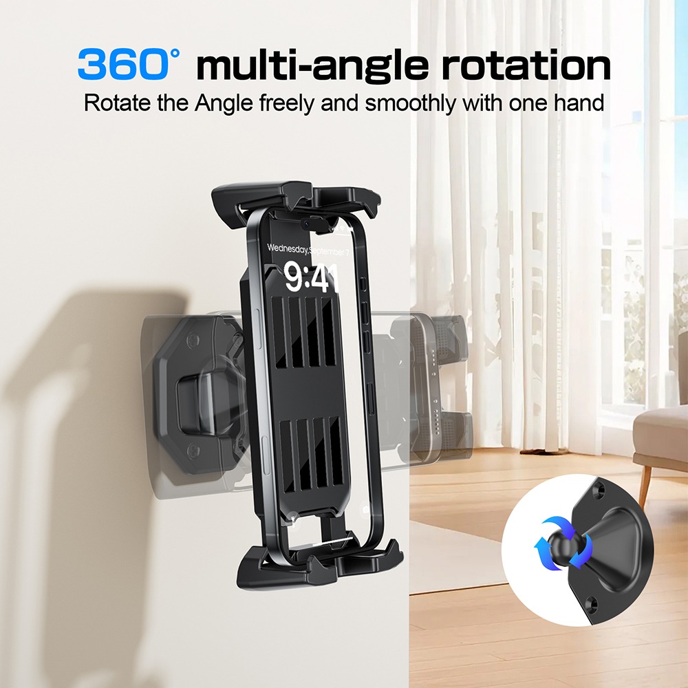 ที่ยึดโทรศัพท์ติดผนัง ที่วางแท - Phone Holder บทวิจารณ์และราคา