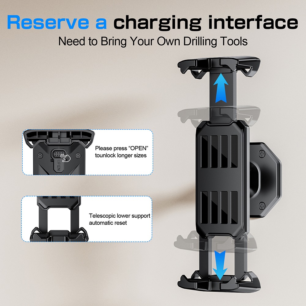 ที่ยึดโทรศัพท์ติดผนัง ที่วางแท - Phone Holder บทวิจารณ์และราคา