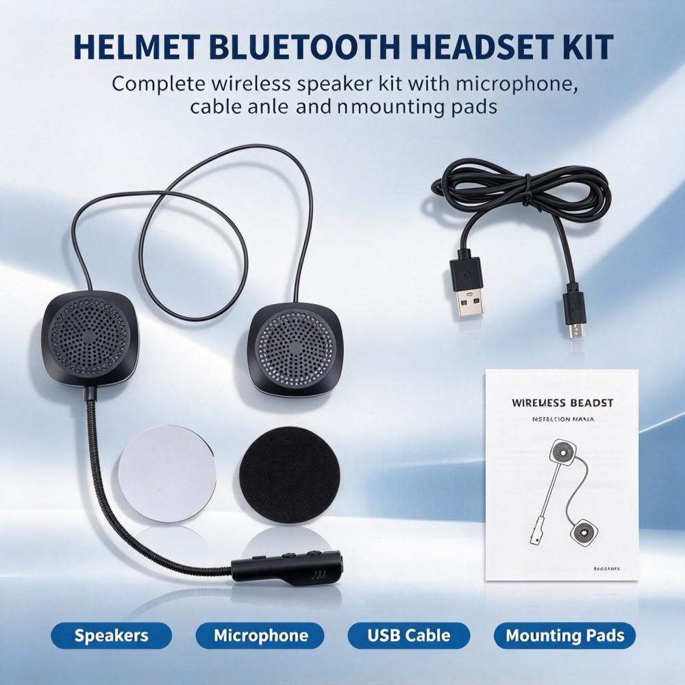 ชุดหูฟังบลูทูธสำหรับหมวกกันน็อ - Bluetooth Speaker บทวิจารณ์และราคา