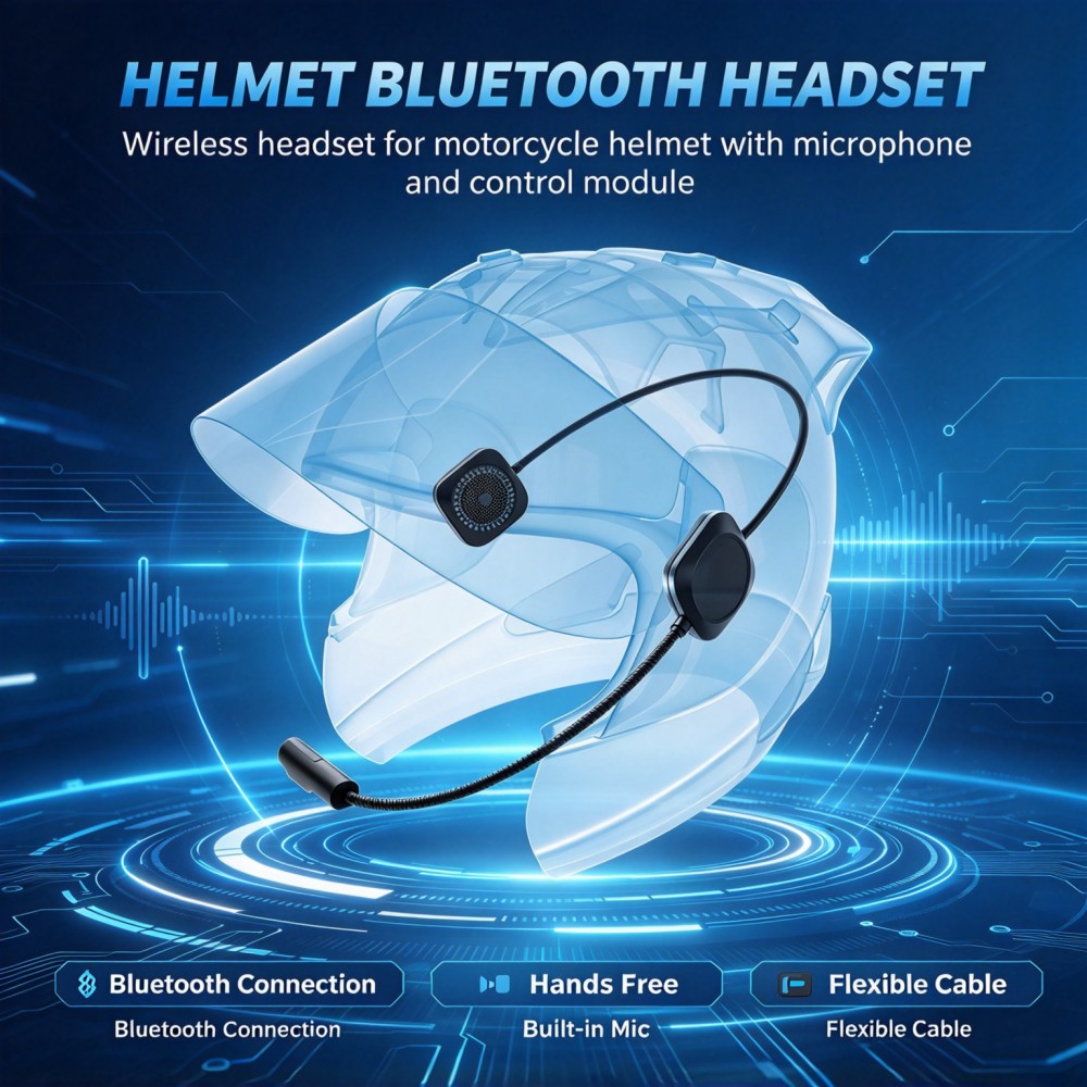 ชุดหูฟังบลูทูธสำหรับหมวกกันน็อ - Bluetooth Speaker บทวิจารณ์และราคา