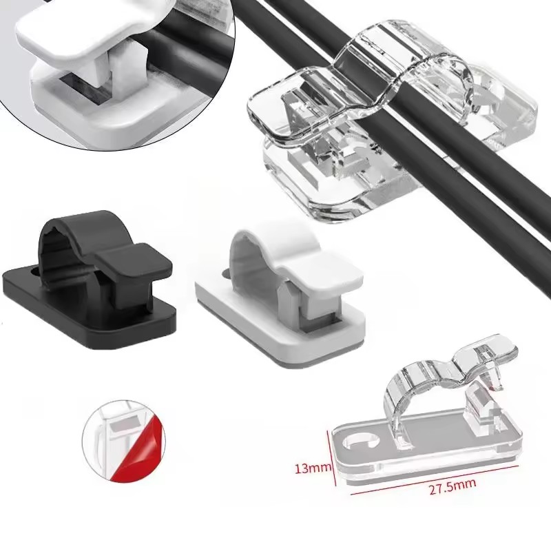คลิปจัดสายไฟแบบมีกาวในตัว อุปก - Cable Organizer บทวิจารณ์และราคา