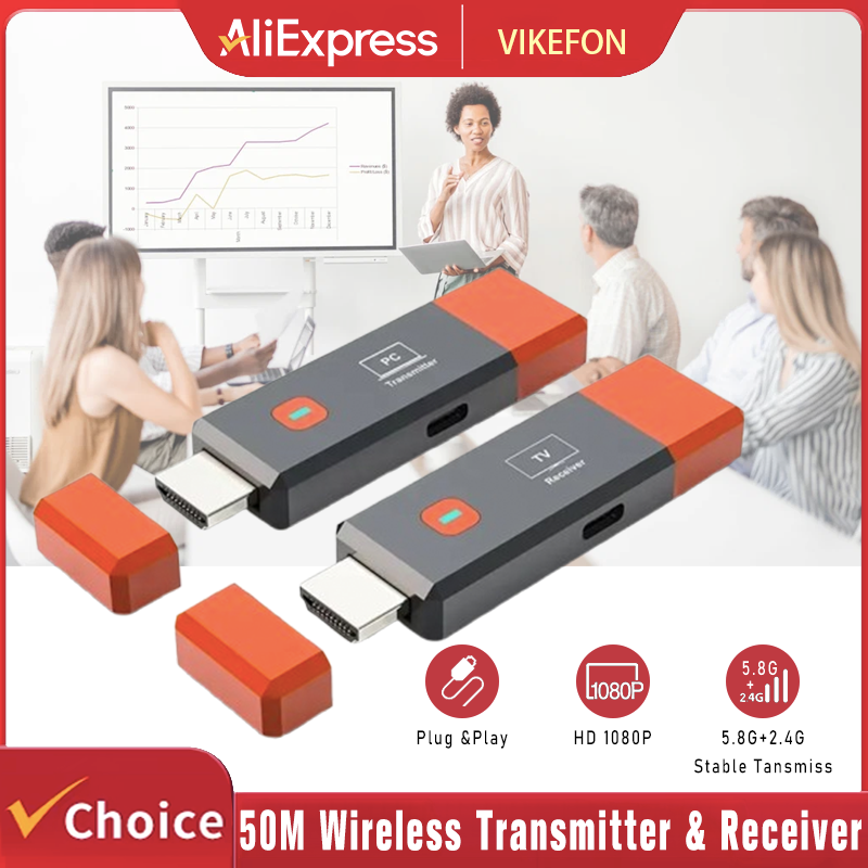 เครื่องส่งสัญญาณวิดีโอไร้สาย 5 - Hdmi Adapter บทวิจารณ์และราคา