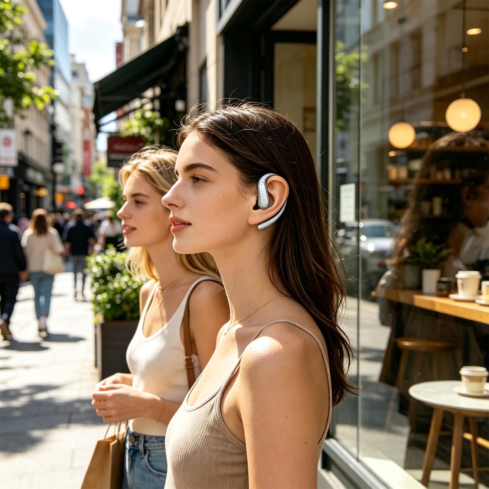 หูฟังแปลภาษา หน้าจอดิจิตอล AI  - Headphones Wireless บทวิจารณ์และราคา