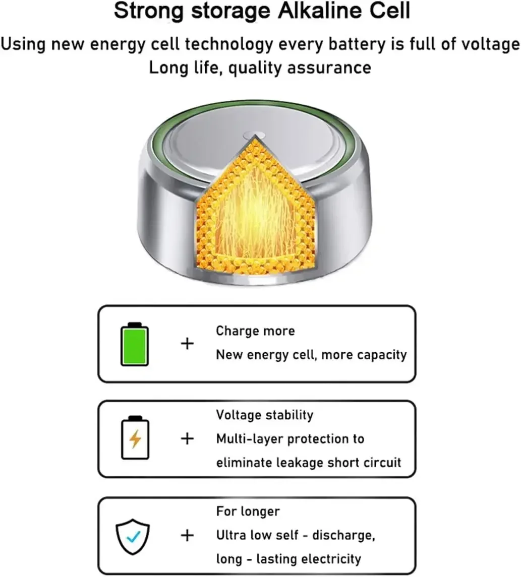 แบตเตอรี่กระดุมอัลคาไลน์ Ag13  - Electronics And Gadgets Ce บทวิจารณ์และราคา