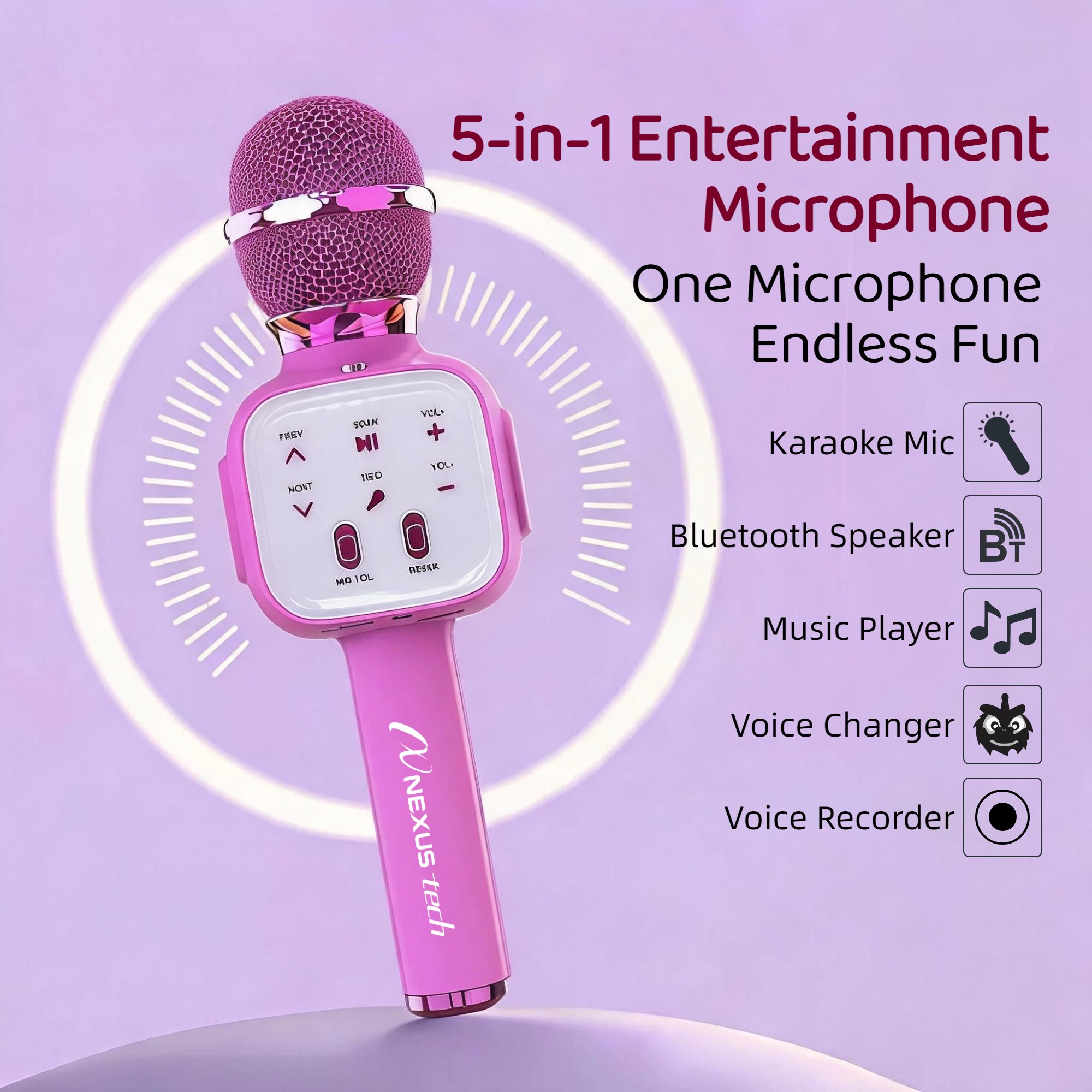 เครื่องคาราโอเกะไร้สายพรีเมียม - Bluetooth Speaker บทวิจารณ์และราคา