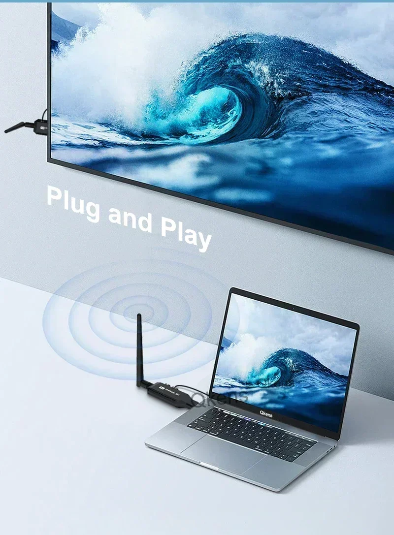 50 M ไร้สาย HDMI Video เครื่อง - Hdmi Adapter บทวิจารณ์และราคา