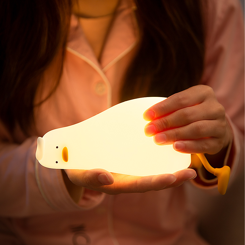 โคมไฟเป็ดนอนราบ ซิลิโคนนุ่ม ชา - Phone Holder บทวิจารณ์และราคา
