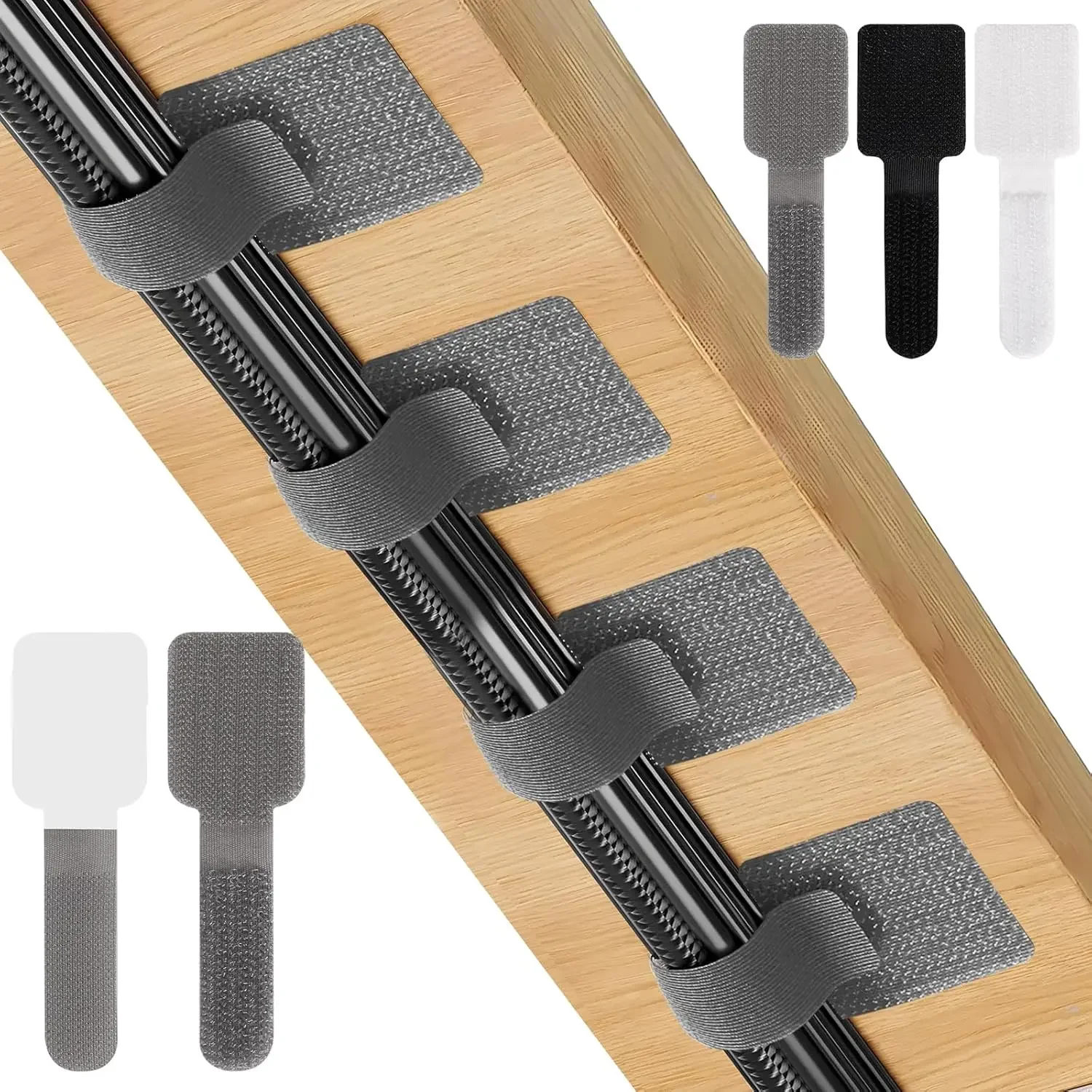 สายรัดเคเบิลแบบใช้ซ้ำได้รุ่นให - Cable Organizer บทวิจารณ์และราคา