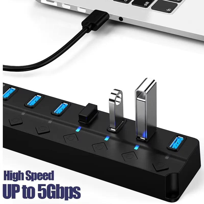 ฮับขยายพอร์ต USB3.0 ความเร็วสู - Usb Hub บทวิจารณ์และราคา