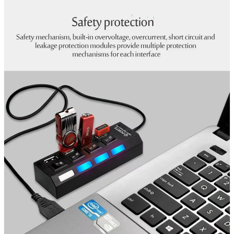 ฮับขยายพอร์ต USB3.0 ความเร็วสู - Usb Hub บทวิจารณ์และราคา