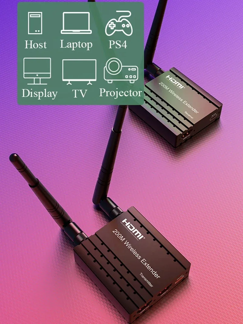 ตัวส่งสัญญาณและตัวรับสัญญาณวิด - Hdmi Adapter บทวิจารณ์และราคา